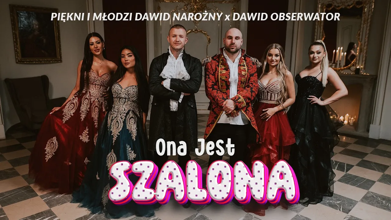 Piękni i Młodzi Dawid Narożny & Dawid Obserwator - Ona jest szalona | Teledyski Disco Polo
